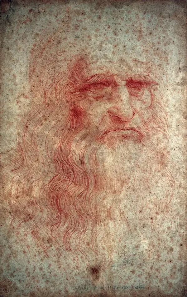 Leonardo Da Vinci Self Portrait